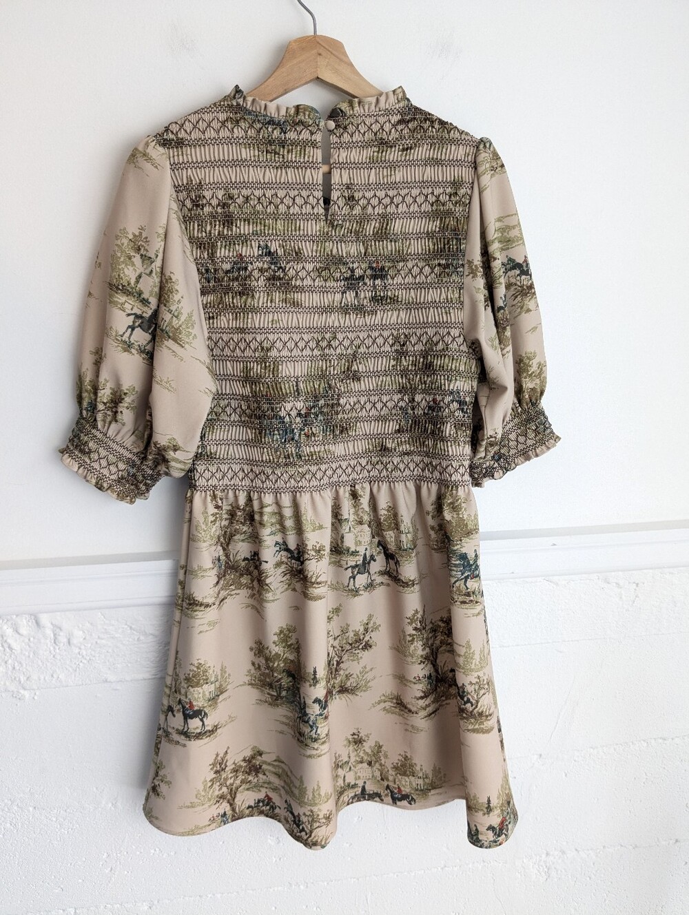 Hill House • The Vivi Nap Dress Equestrian Multi Equestrian Toile - Picture 6 of 10